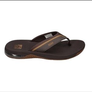 Reef Men Anchor Water friendly Comfortable and Lightweight Flipflop Sandal Brown